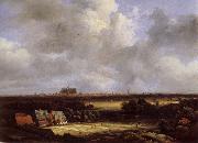 Jacob van Ruisdael View of Haarlem with Bleaching Grounds Sweden oil painting artist